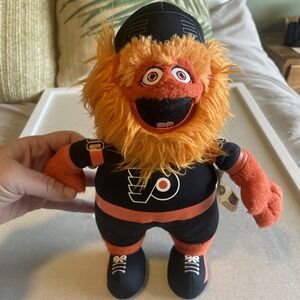 NHL Hockey Philadelphia Flyers Mascot GRITTY Plush Bleacher Creatures 11" Black